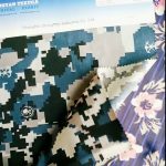 1000D nilon cordura tahan kain penyamaran tahan air