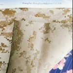 Penyepadaman kalis air 930D ​​dicetak kain bersalut nilon nilon PU