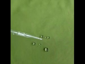 China pengeluar poliamida nilon pu poliuretana bersalut nilon kalis air elastane kain jaket