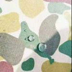 Kain kalis air nilon 1000D Australia kain camo yang dicetak